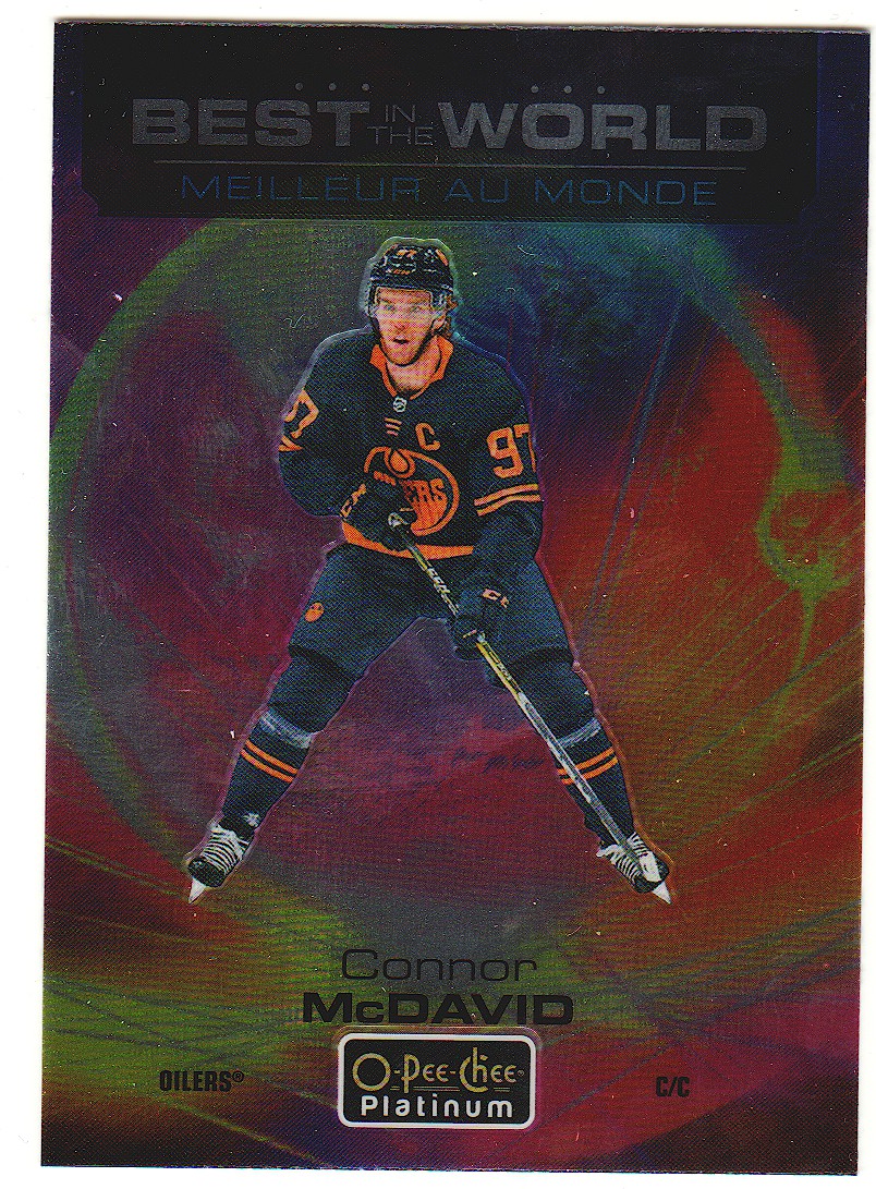 (image for) 2020-21 OPC Platinum Best in the World #BW1 Connor McDavid